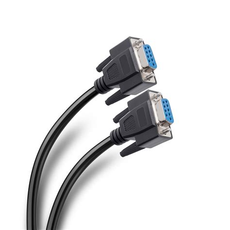 Cable Unión DB9 RS232 Null Modem de 3 metros marca Steren Kemik Guatemala