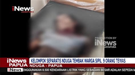 I News Papua Kelompok Separatis Nduga Tembak Warga Sipil Orang