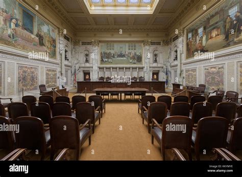 Supreme Court In The Wisconsin State Capitol In Madison Wisconsin