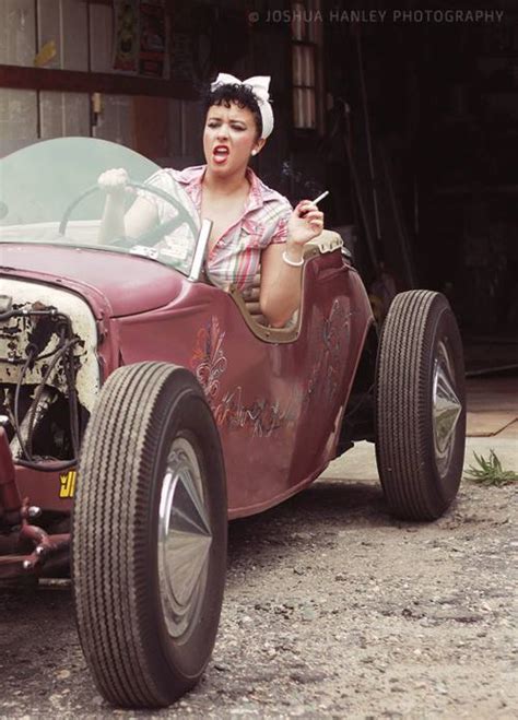 Hot Rod Custom And Classic Car Babes Page
