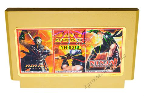 Картридж денди 3 в 1 Ninja Gaiden Ryuukenden 1+2+3: продажа, цена в ...
