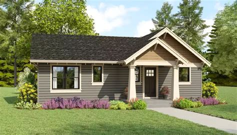 Single Story Bungalow House Plans