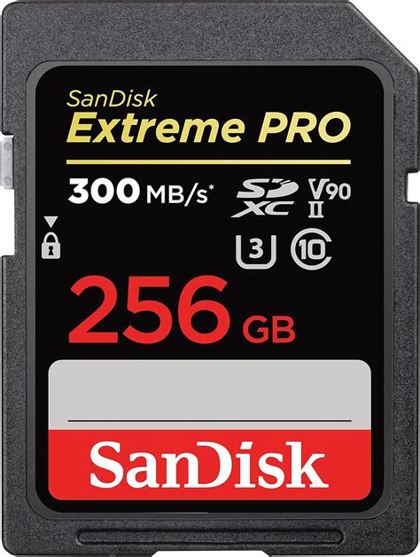 Sandisk Extreme Pro Gb Sdxc Memory Card Up To Mb S Uhs Ii Class