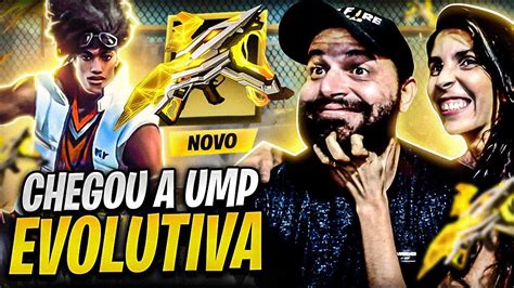 Free Fire Ao Vivochegou A Ump Evolutivarumo Ao Desafiante Na Gringa