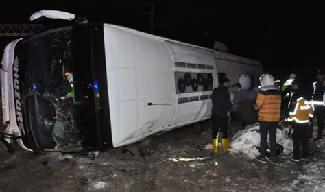 Yozgat Ta Yolcu Otob S Devrildi Ya Am Hha Tr Halk Haber