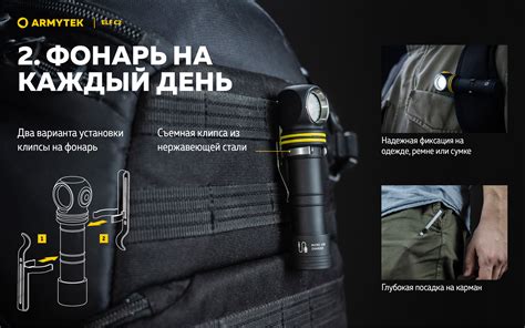 Налобный светодиодный фонарь Armytek Elf C2 USB-C | Armytek.ru