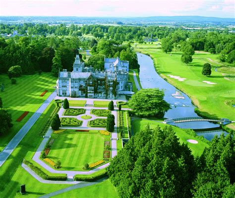 Aerial View Of Adare Manor Hotel And Golf Resort The Golf Course At