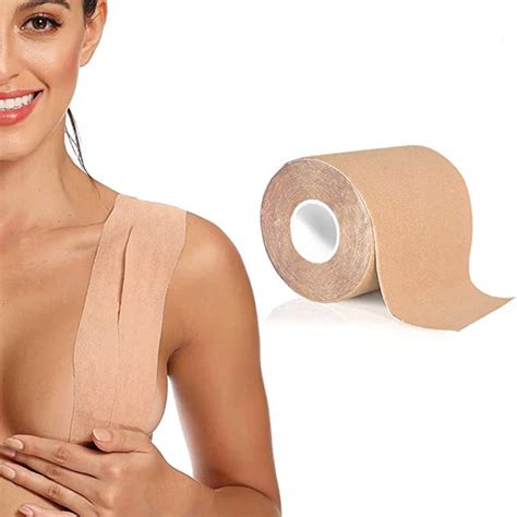 TAŚMA UNOSZĄCA BIUST BOOB TAPE BEŻ Cena Opinie Biustonosze Allegro