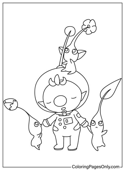 20 Pikmin Coloring Pages Coloring Pages