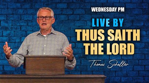 Live By Thus Saith The Lord WED 7P Greater Grace Church YouTube