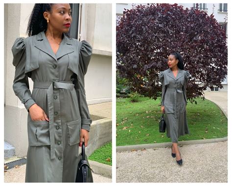 La Robe Trench ou le Trench Coat version féminine