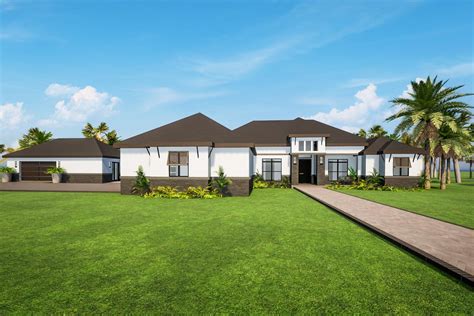 Contemporary Coastal Plan with Detached Garage Apartment - 533008FXD ...