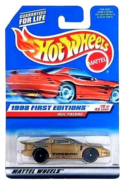 Hot Wheels IROC Firebird First Editions Collector Gold Contemporary