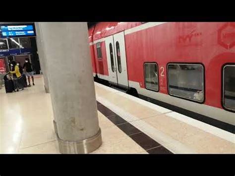 Mitfahrt zug DB S bahn RB RegionalBahn Berlín Hbf Flughafen BER IC