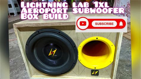 Lightning Lab Xl Subwoofer Box Build Youtube