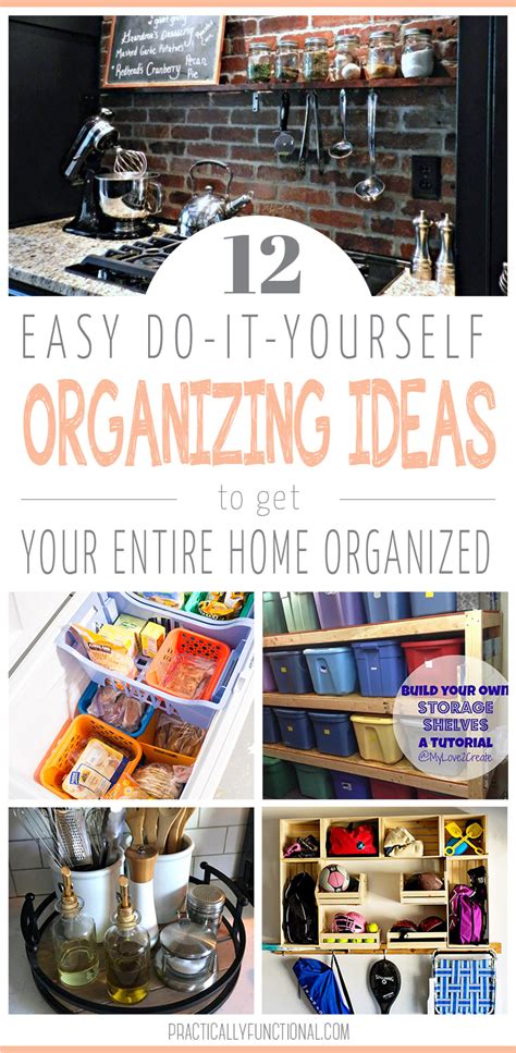 12 Ways To Organize Your House Practically Functional