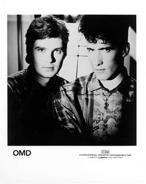 Orchestral Manoeuvres In The Dark Vintage Concert Photo Promo Print At