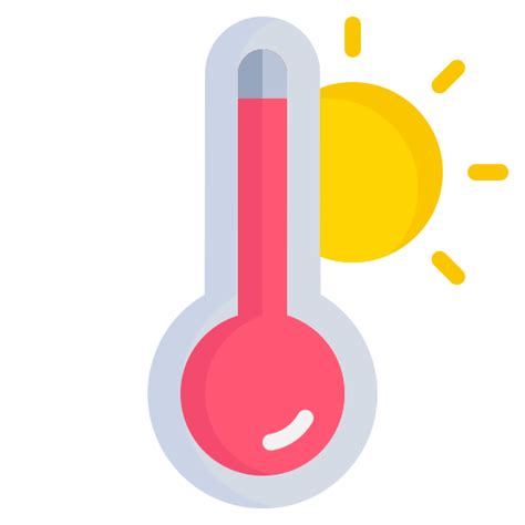 Icono De Calor Surang Flat