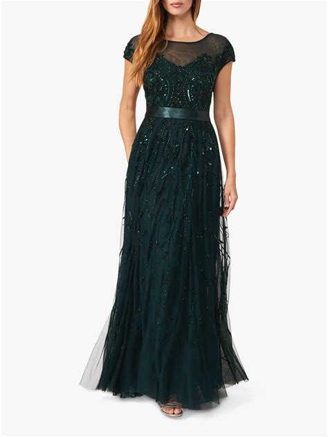 Phase Eight Collection 8 Renee Embellished Maxi Dress Emerald At John