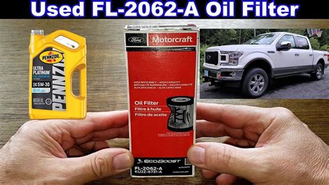 Motorcraft Fl A Cartridge Oil Filter Cut Open Used Oil Filter