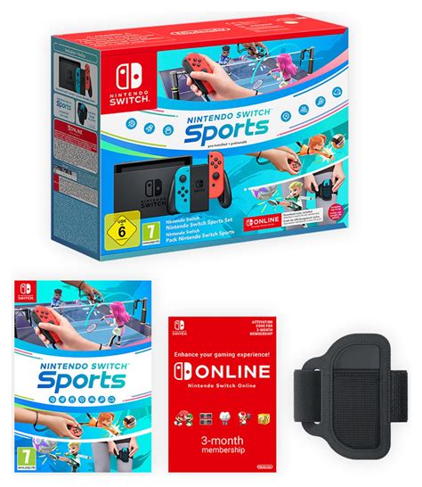 Nintendo Switch Neon Console Nintendo Switch Sports Bundle