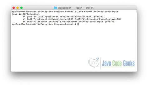How To Solve Ioexception Examples Java Code Geeks 2024