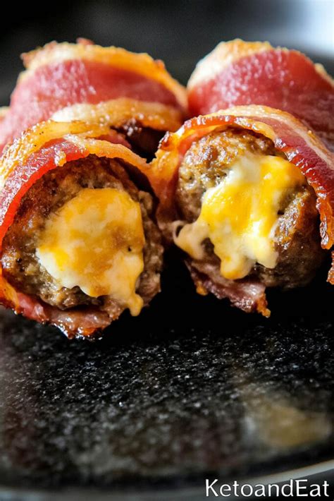 Carnivore Bacon And Cheddar Meatballs Easy Carnivore Recipe