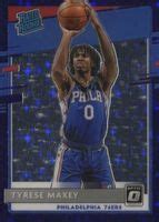 Tyrese Maxey Optic Fotl Purple Stars Price Guide Sports