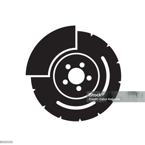 Disc Brakes Icon Vector Design Template Stock Illustration Download Image Now Adjusting