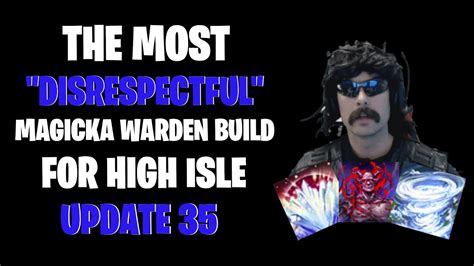 BEST Solo Magicka Warden Disrespectful PvP Build High Isle Lost