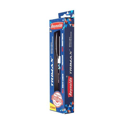 Reynolds Trimax Roller Pens Blue & Black – Harish Food Zone