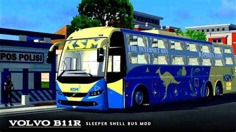 Brand New Volvo B11r Sleeper Shell Bus Mod For Bussid Bussid New Mod