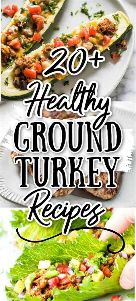 These easy and healthy ground turkey recipes are the best for dinner ...