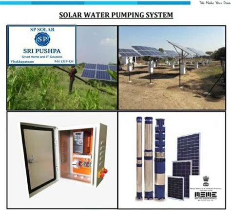 Hp Solar Water Pumping System Full System At Rs Set