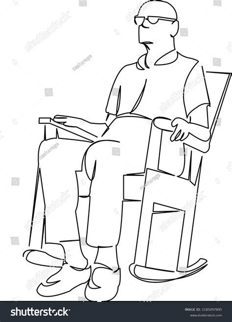 Hand Drawing Rocking Chair Photos And Images Shutterstock