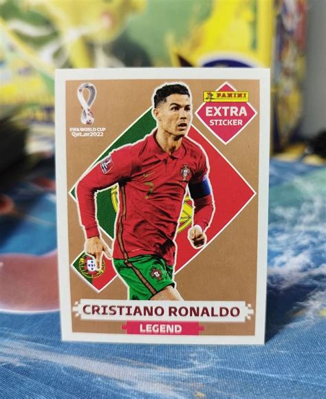 Figurinha Copa Do Mundo Fifa Legend Cristiano Ronaldo Bronze