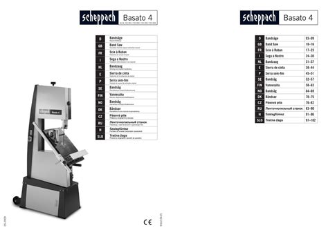 Scheppach Basato Translation From The Original Instruction Manual Pdf