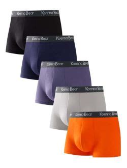 Buy Shein Men Contrast Letter Tape Boxer Brief Online Topofstyle