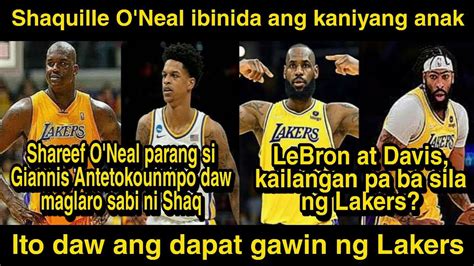 Huwag Daw Alisin Ng Lakers Sina Lebron James At Anthony Davis Next