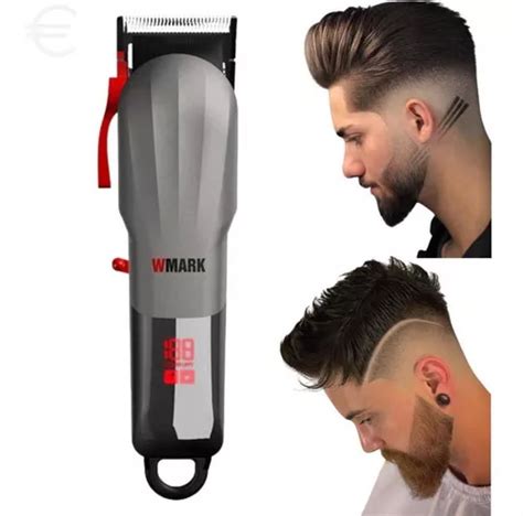 Maquina Cortar Cabelo Wmark Profissional Taper Parcelamento Sem Juros