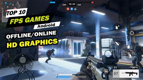 Top 10 Best Offline Online FPS Games For Android 2022 HD Graphics