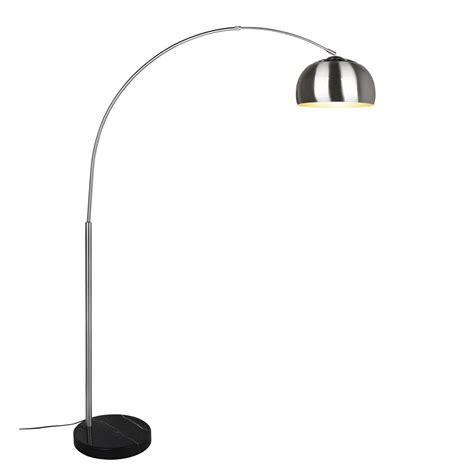 Lampadaire Arc Argentina Nickel Mat Trio Lighting