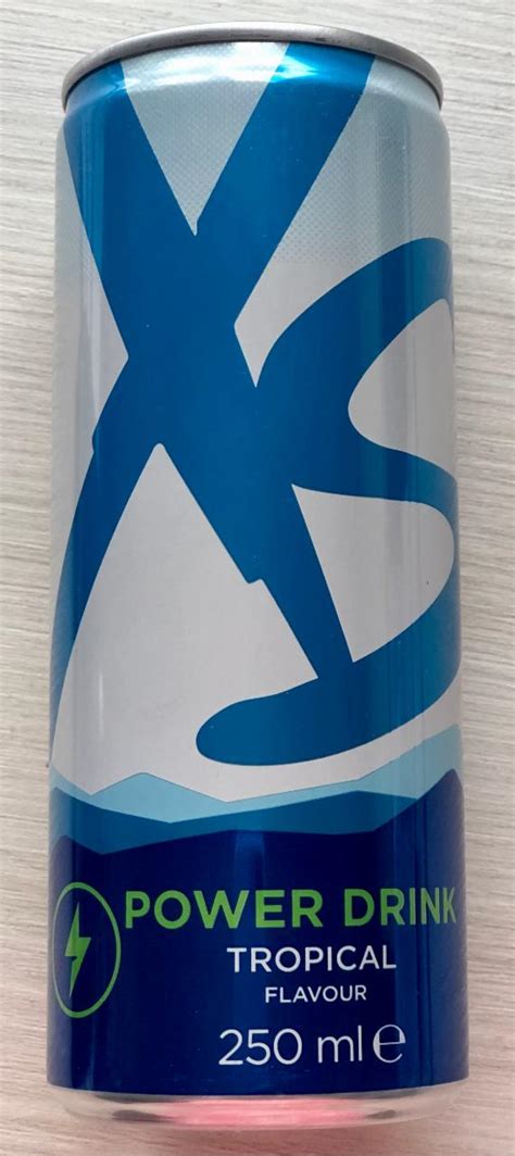 Напиток безалкогольный Power Drink Tropical Flavour XS - калорийность ...