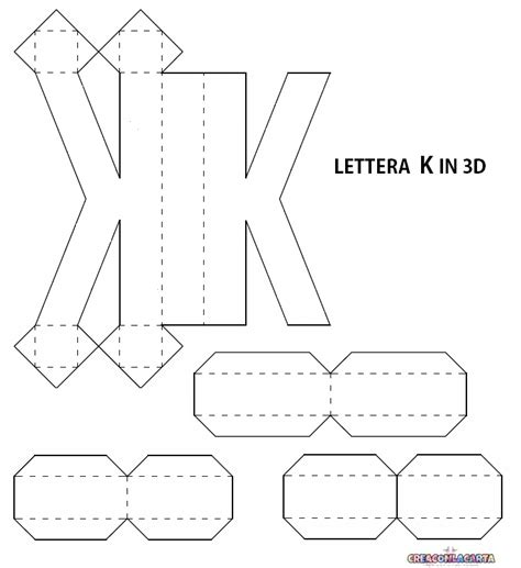 3d Letter Templates Artofit