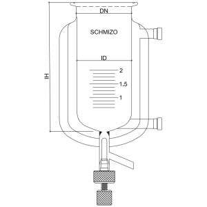 Triple Wall Reaction Vessels Schmizo Swiss Scientific Glass