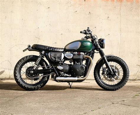 Triumph Street Twin Tracker custom par l'atelier BAAK