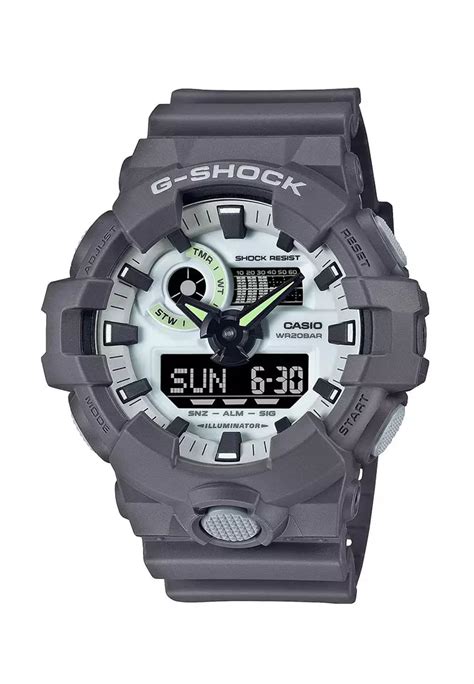 Jual G Shock Casio G Shock Jam Tangan Pria Grey White Resin Ga