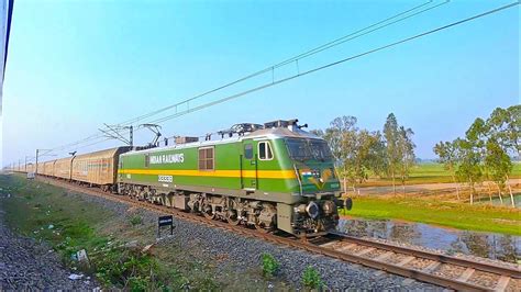 WAG 9HC With BCACBM Car Carrier Wagon Malda Town NJP Section