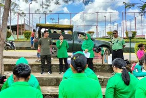 Kodim Bvd Gelar Berbagai Lomba Dalam Rangka Hut Persit Ke Tahun