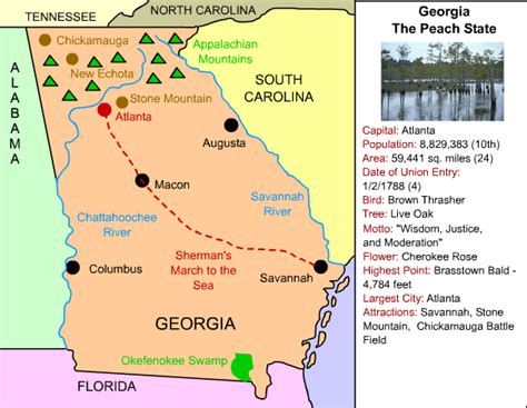 Georgia Interactive Map